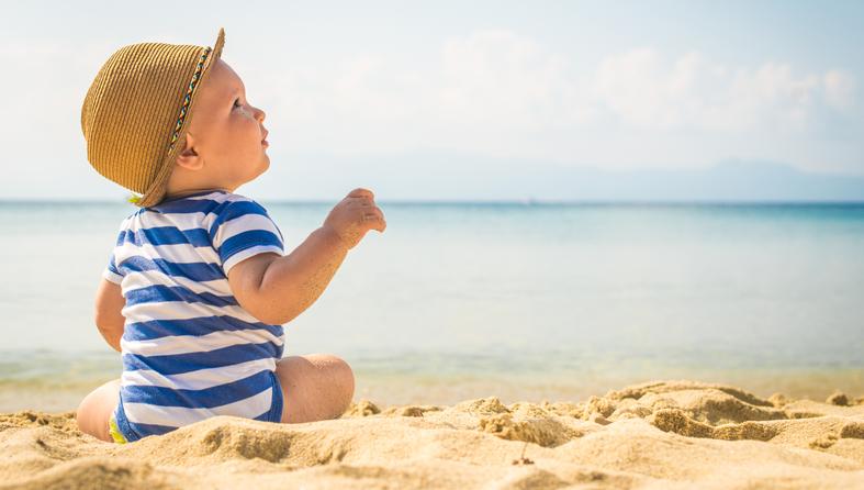 Beba na plaži